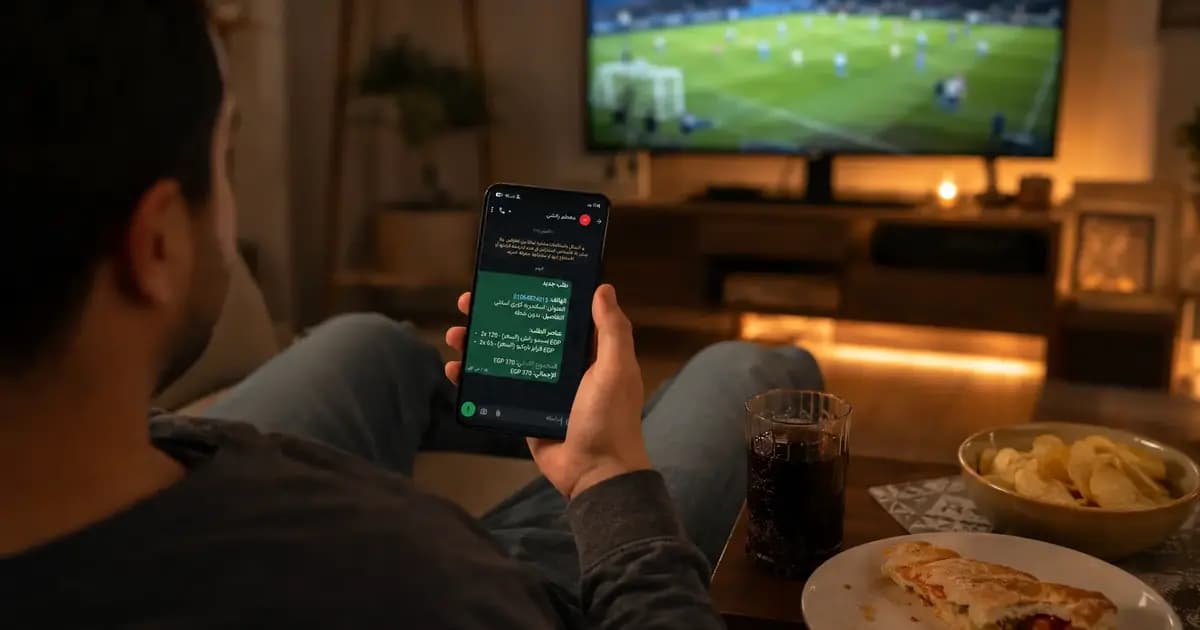 إنشاء منيو QR مجاني مع استقبال طلبات المطعم على واتساب