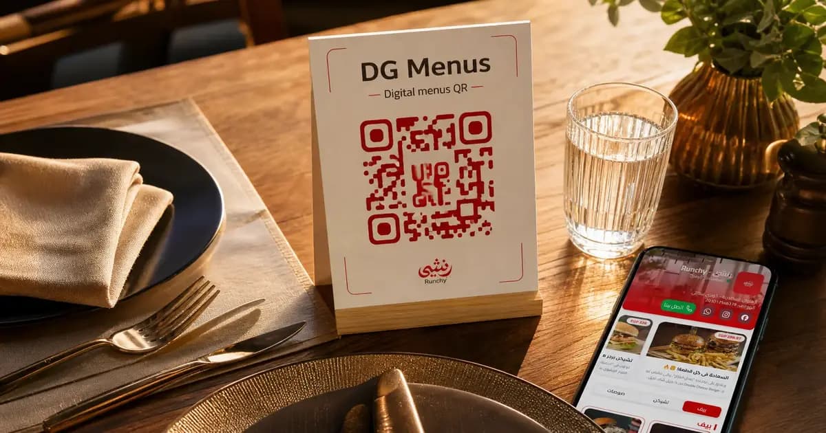 ليه مطعمك محتاج منيو QR في 2026 (وإزاي تبدأ)